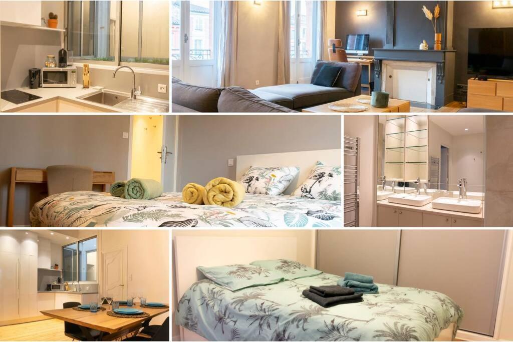 Confort Appartement 110 M² Cleanncosy Toulouse Hypercentre Экстерьер фото
